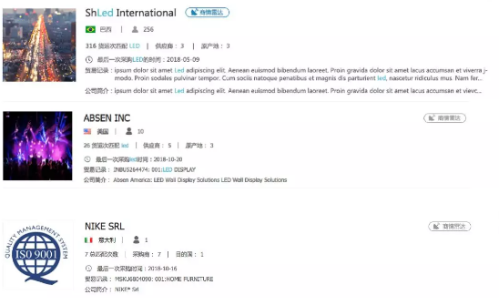 SG亚洲胜游,商情发现,tendata,一键搜索,外贸企业,外贸通,客户开发